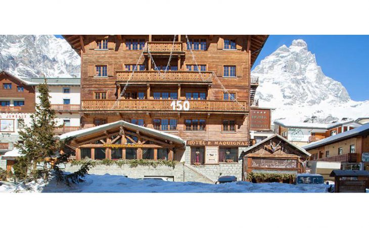 Hotel Punta Maquignaz, Cervinia, External 2